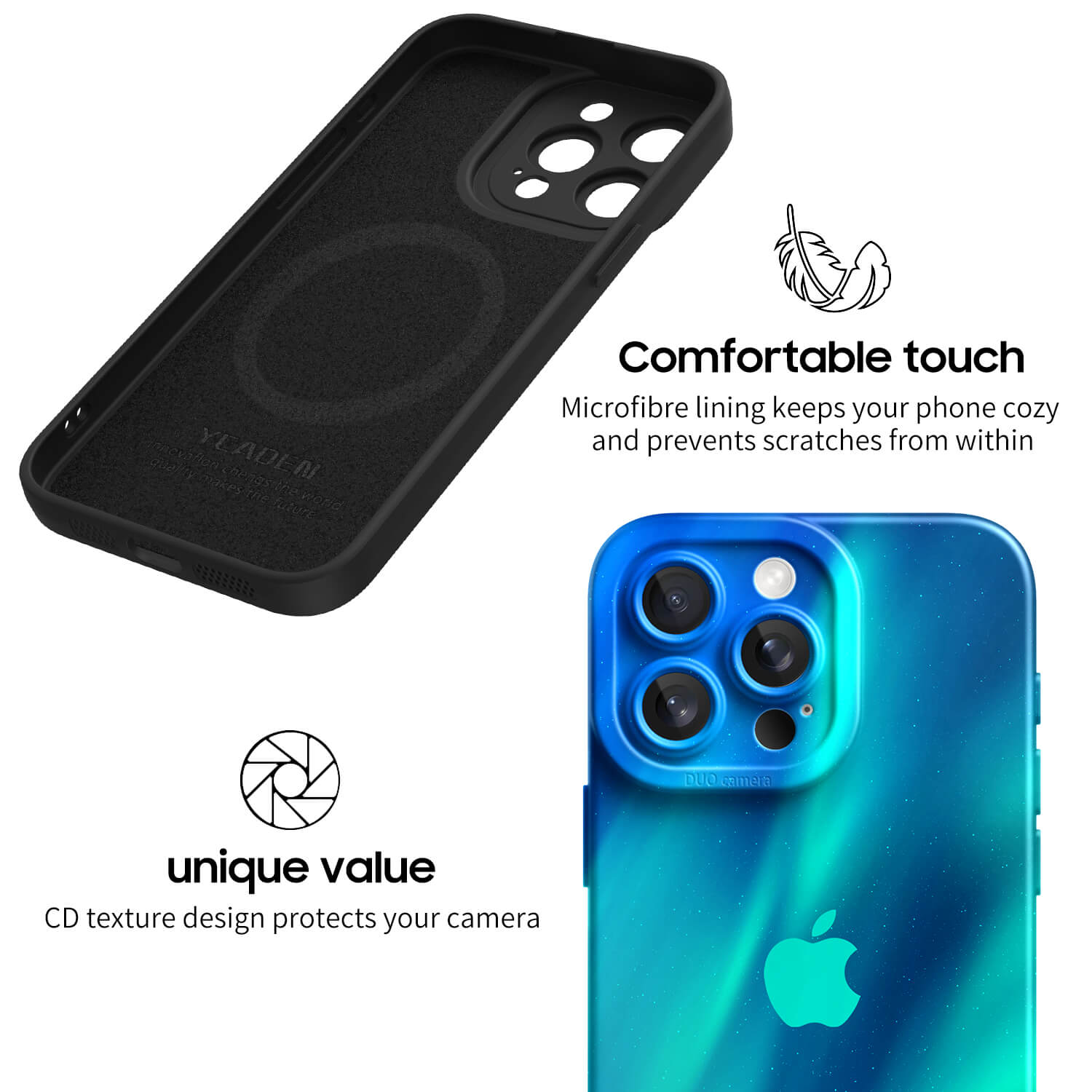 Amethyst | Impact-resistant protective case for iPhone series