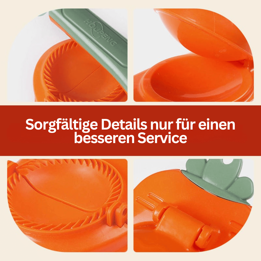 Knödelform - Teigtaschenpresse - 27,5 x 23 cm