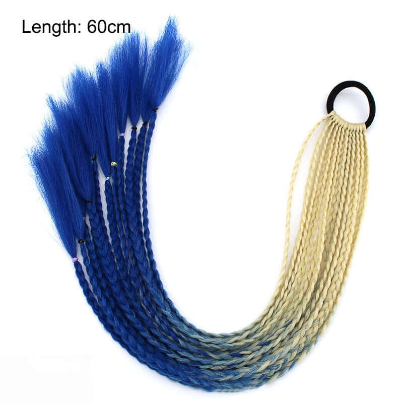 Mehrfarbige Haarverlängerungen für trendige Styles