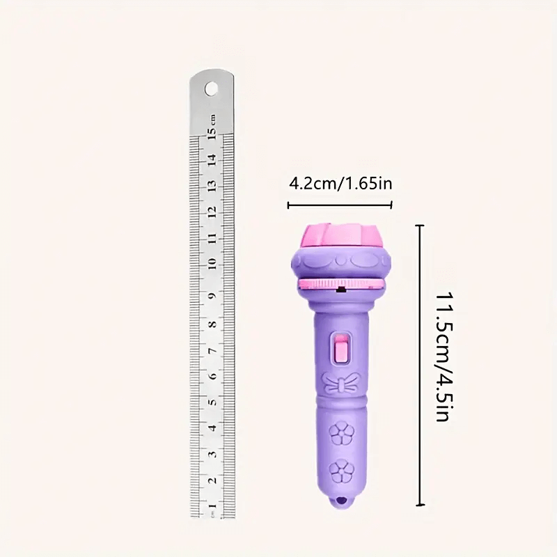 Projektor Taschenlampe für Kinder - 32 Dias