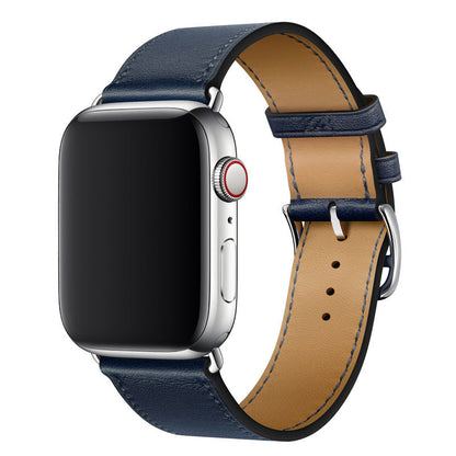 Apple Watch echtem Leder handgefertigtes Armband