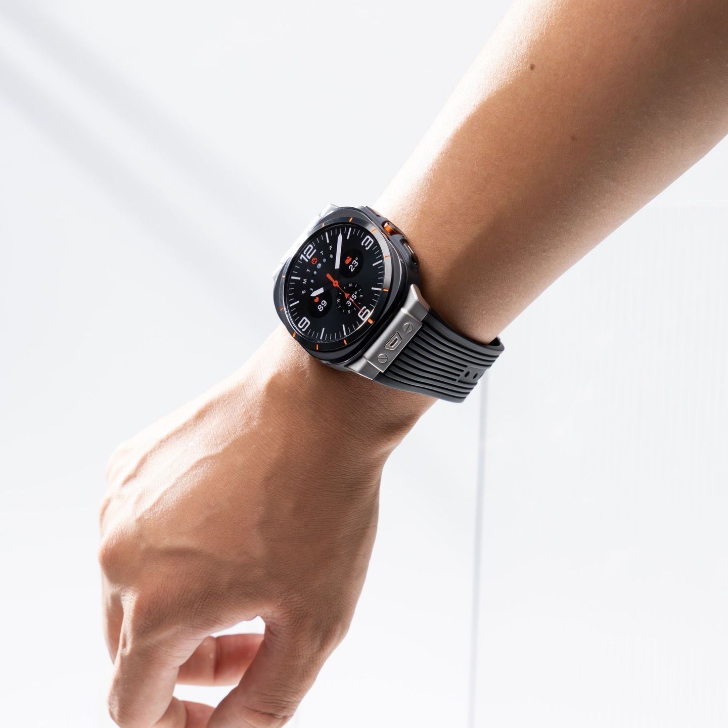 RM Designer schlankes Silikonband für Samsung Watch Ultra