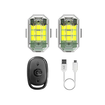 LED Taschenlampe, 7 Farben, 7 Modi, Wasserdicht