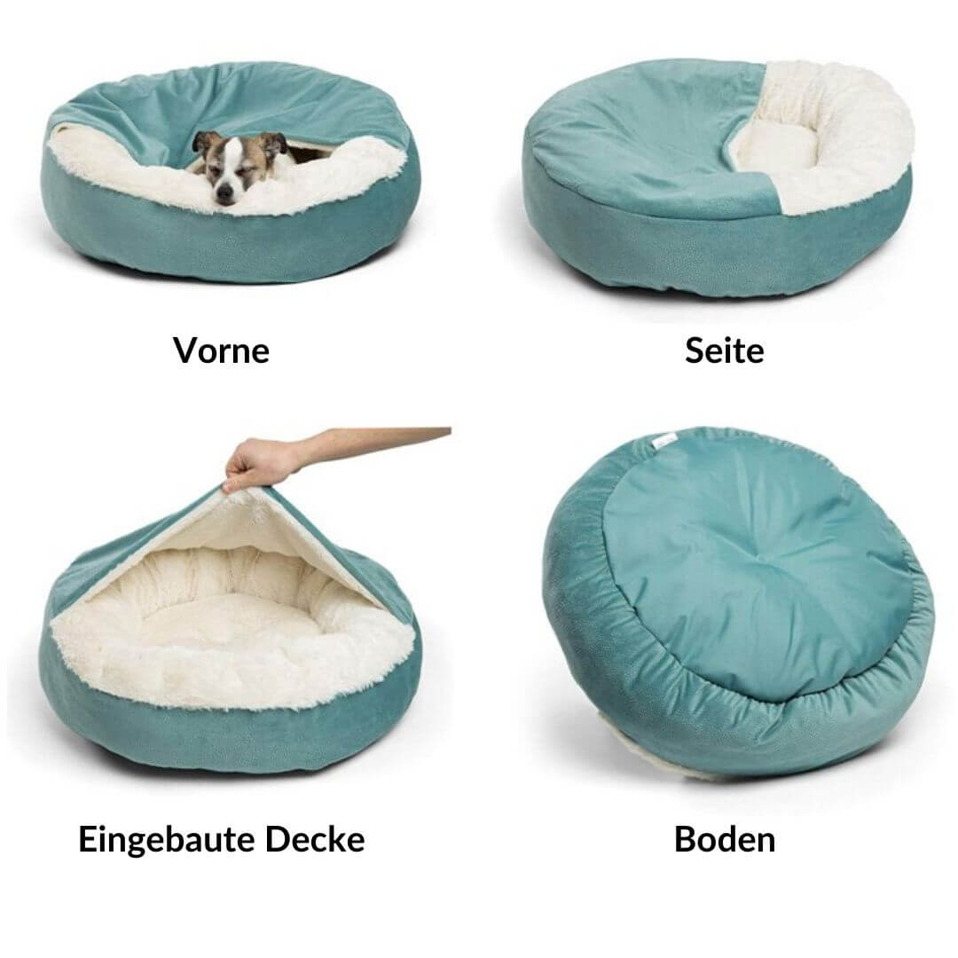 Gemütliche Hundehöhle Kuschelbett Hundebett Höhle