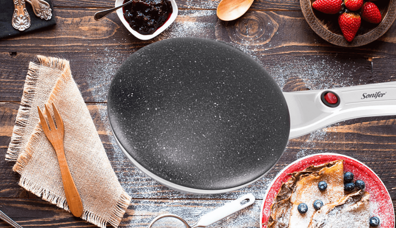 Elektrischer Crêpe-Maker für perfekte Crêpes
