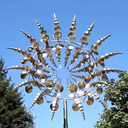 Kinetisches Windrad für Garten