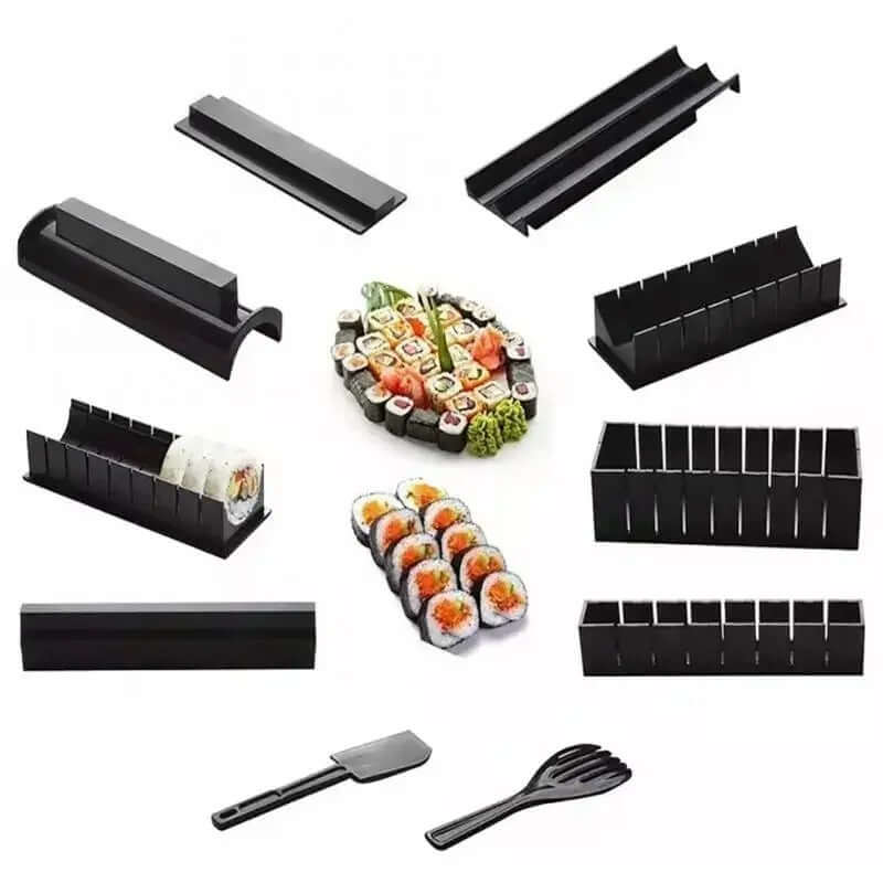 Sushi-Maker Set - Perfekte Reisrollen &amp; Formen