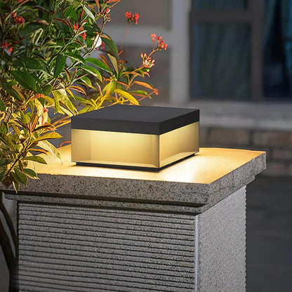 Solar-Außenpfostenleuchte - wetterfest