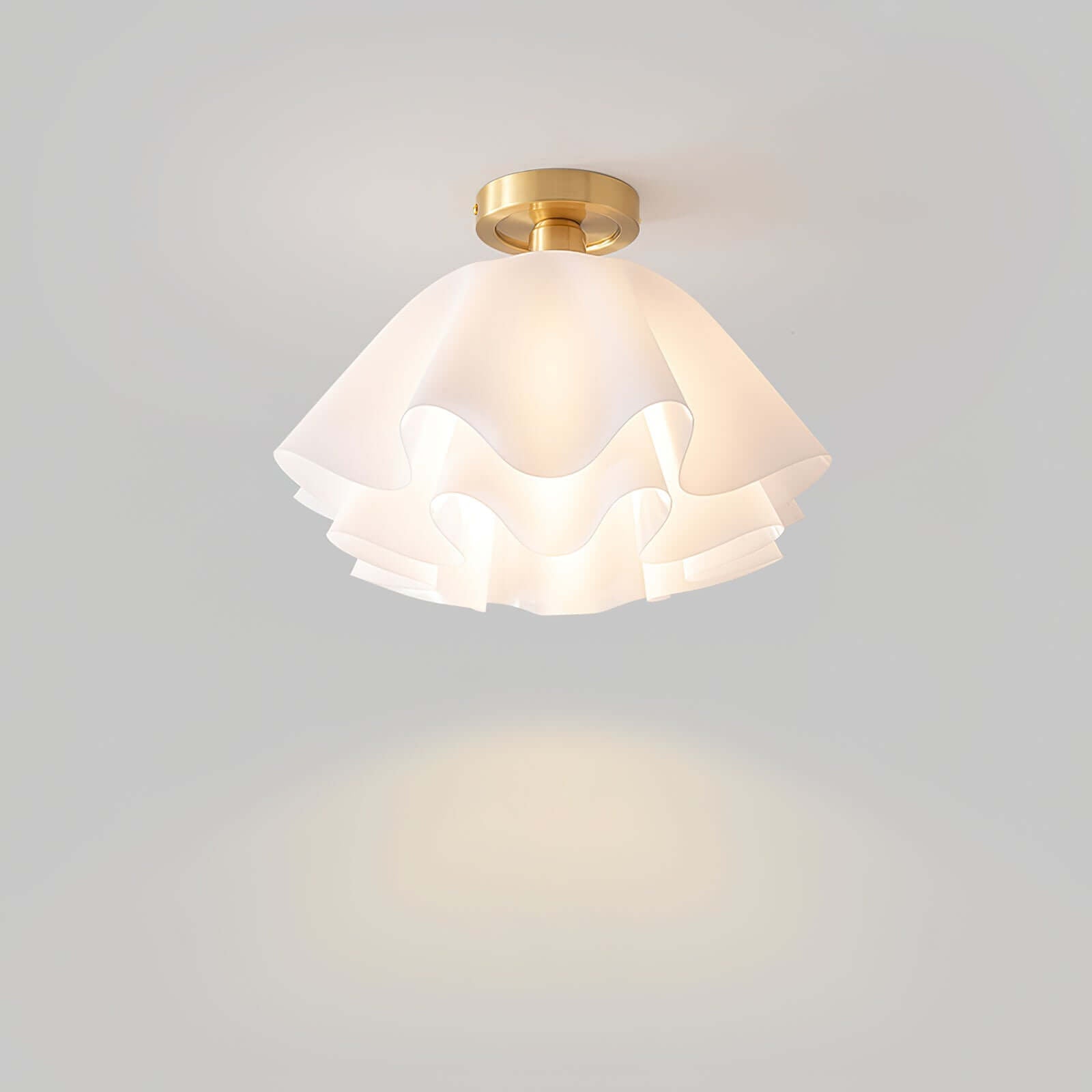 Moderne Kupfer Deckenleuchte
