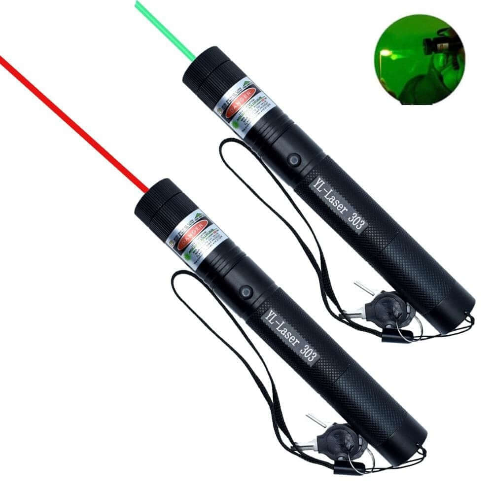 Zelara-Laserpointer Grün/Rot