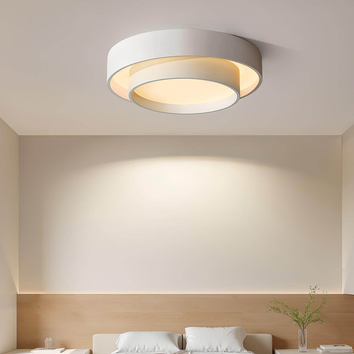 Moderne LED Deckenleuchte - rund
