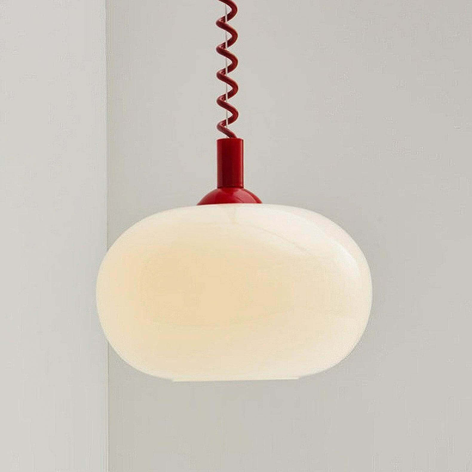 Moderne Hängeleuchte Metall &amp; Glas