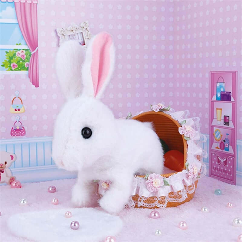 Interaktives Plüschtier Hase - Kuschelfreund mit Funktionen