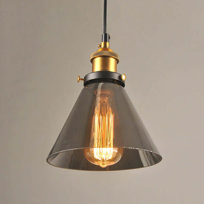 Kristallglas Hängelampe Zylinder Design