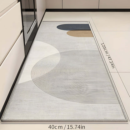 Ergonomische Komfort-Küchenmatte - Rutschfest &amp; Weich