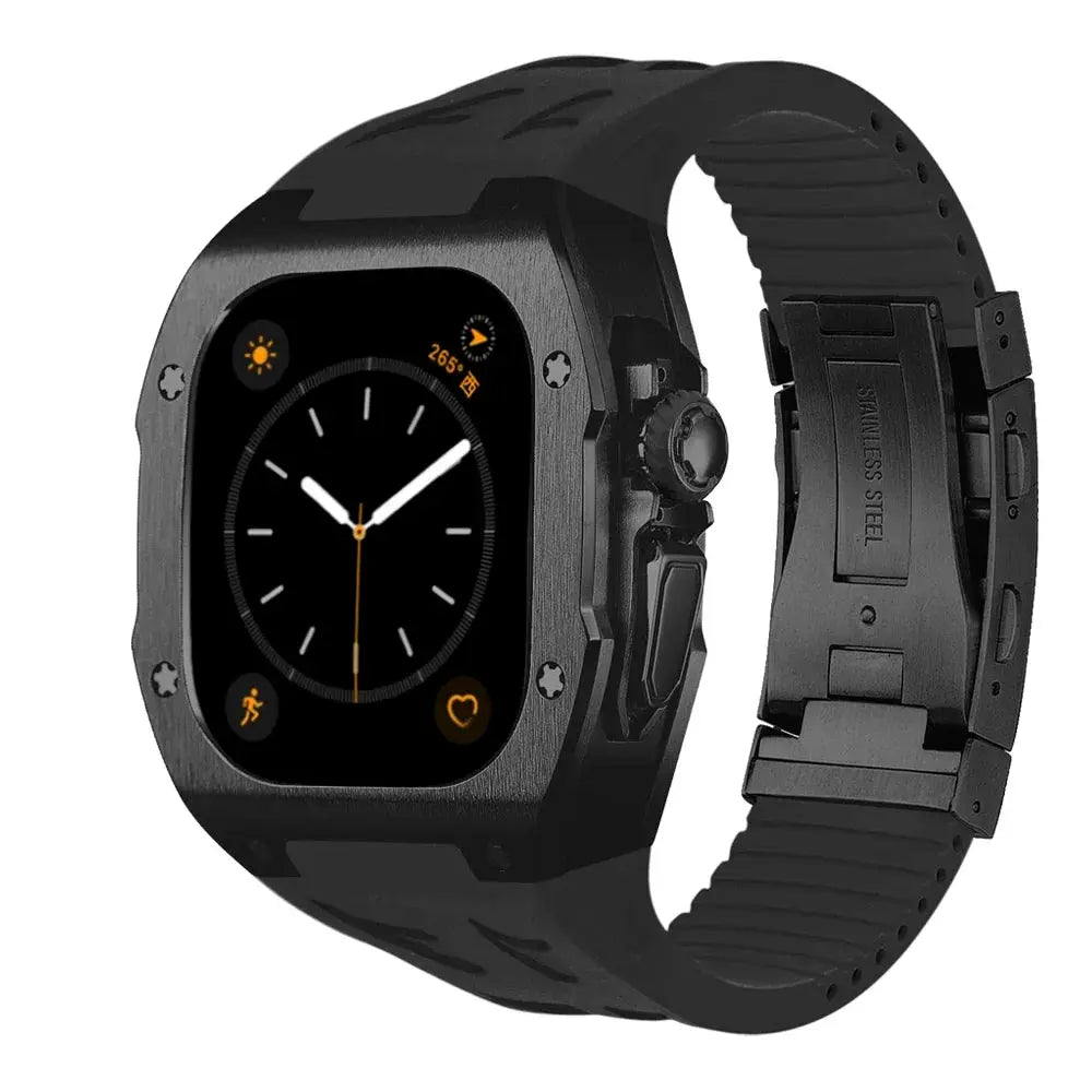 TitanCarbon Luxus-Umrüstsatz für Apple Watch Ultra 2/1