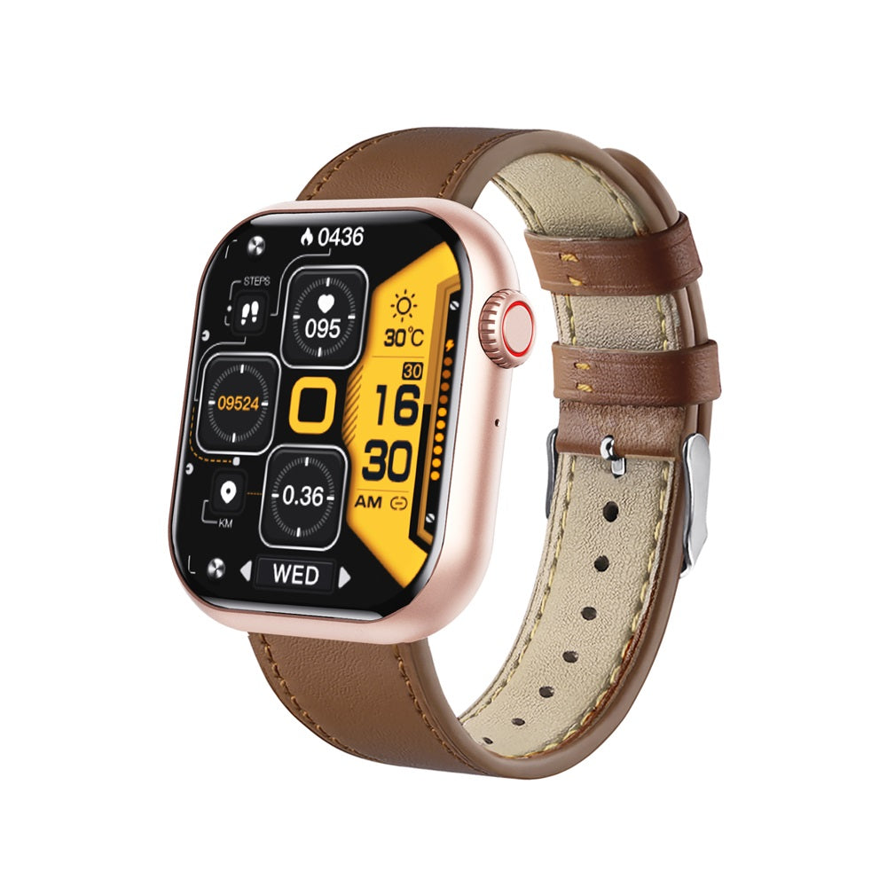 Zelara F57 Blutzucker Blutdruck Herzfrequenz Blutsauerstoff Schlafüberwachung Wasserdichte Smartwatch