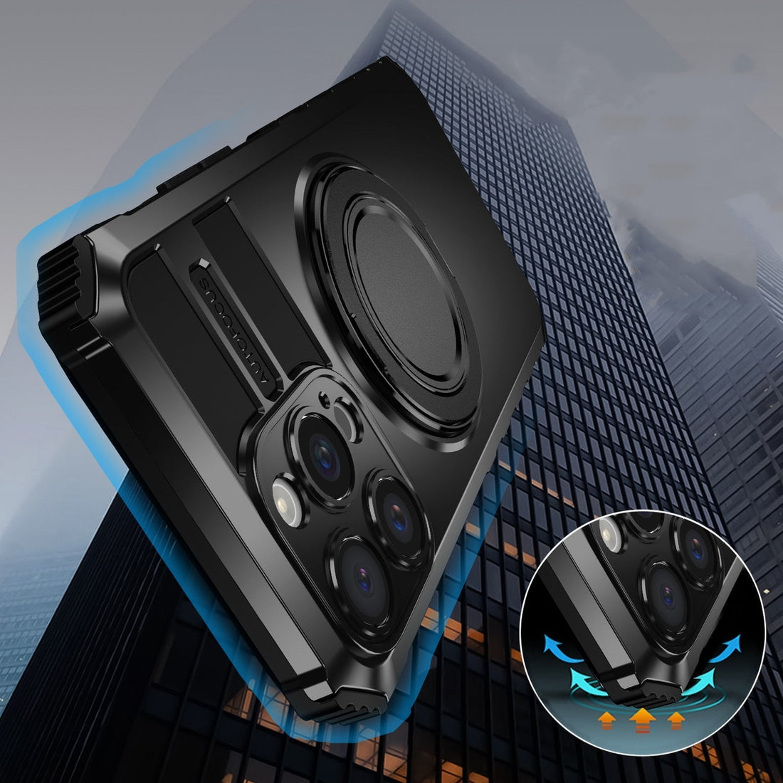 Maximaler Schutz für Ihr iPhone – Militärischer Luftkissen-Schutz Hülle