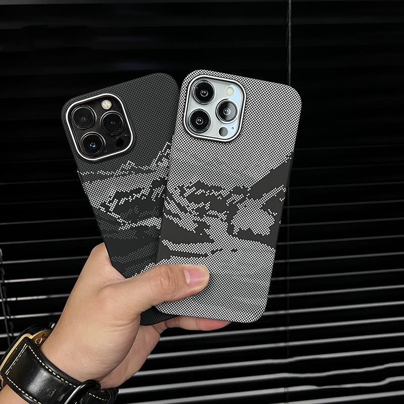 Nachtleuchtende TPU-Silikon Hülle für iPhone – Magnetische Absorption &amp; 3D-Strukturdesign