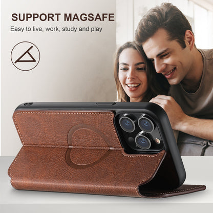 2-in-1 Lederdesign Handyhülle – MagSafe-kompatibel mit Geldbörse &amp; Rundumschutz