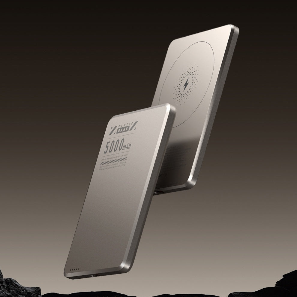 Tragbares kabelloses Ladegerät mit 5000 mAh