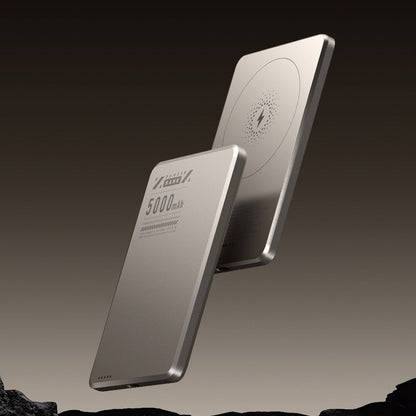 Tragbares kabelloses Ladegerät mit 5000 mAh