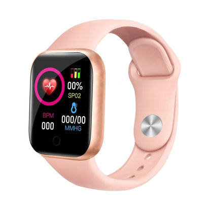 Stilvolle Fit bit Smartwatch für Frauen Eleganter Fitness Tracker mit fortschrittlichen Gesundheitsfunktionen, Perfekt für aktive Damen