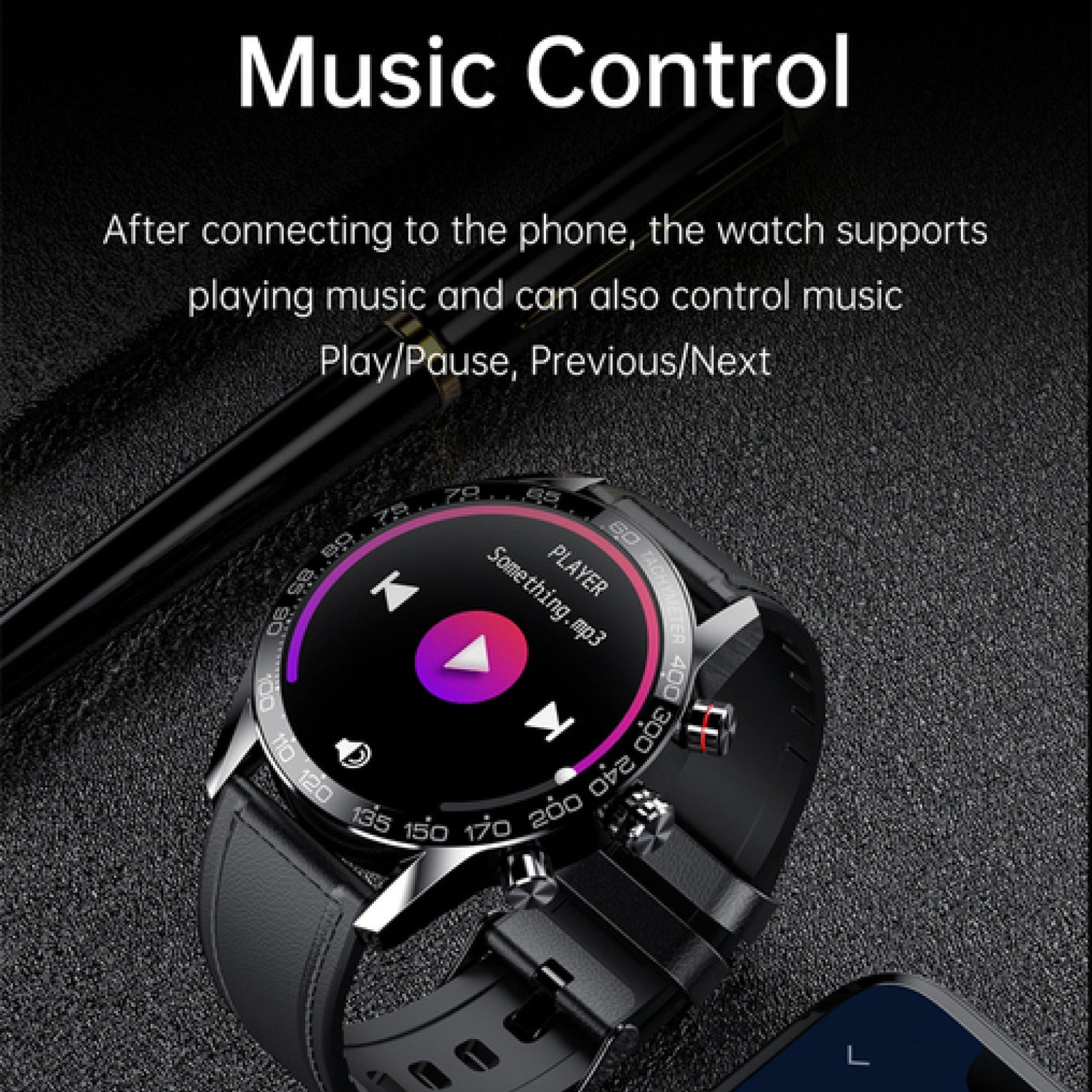 Lige Herren Smartwatch: Fortschrittliche Technologie trifft klassischen Stil - Multifunktionale und elegante Smartwatch für den modernen Mann
