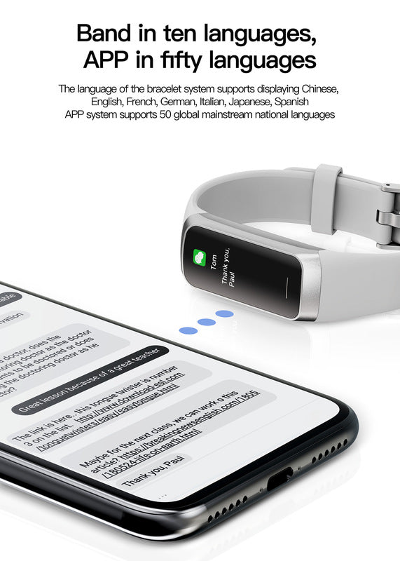 Präzisions-Herzmonitor-Uhr Fortschrittlicher HR-Tracker für genaue Herzfrequenzmessung, unverzichtbar für Gesundheit &amp; Fitness