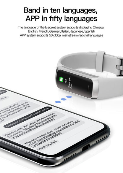 Präzisions-Herzmonitor-Uhr Fortschrittlicher HR-Tracker für genaue Herzfrequenzmessung, unverzichtbar für Gesundheit &amp; Fitness