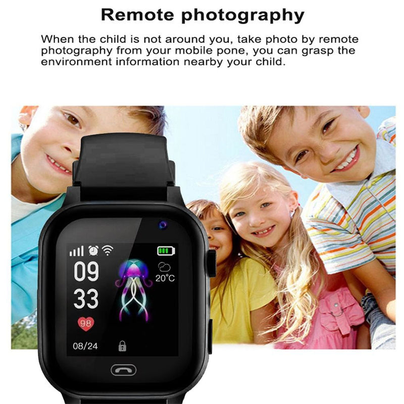 KidsConnect Smartwatch für Mädchen und Jungen - Vielseitige Tracker-Uhr und Telefonsteuerung für Kinder mit Kamera