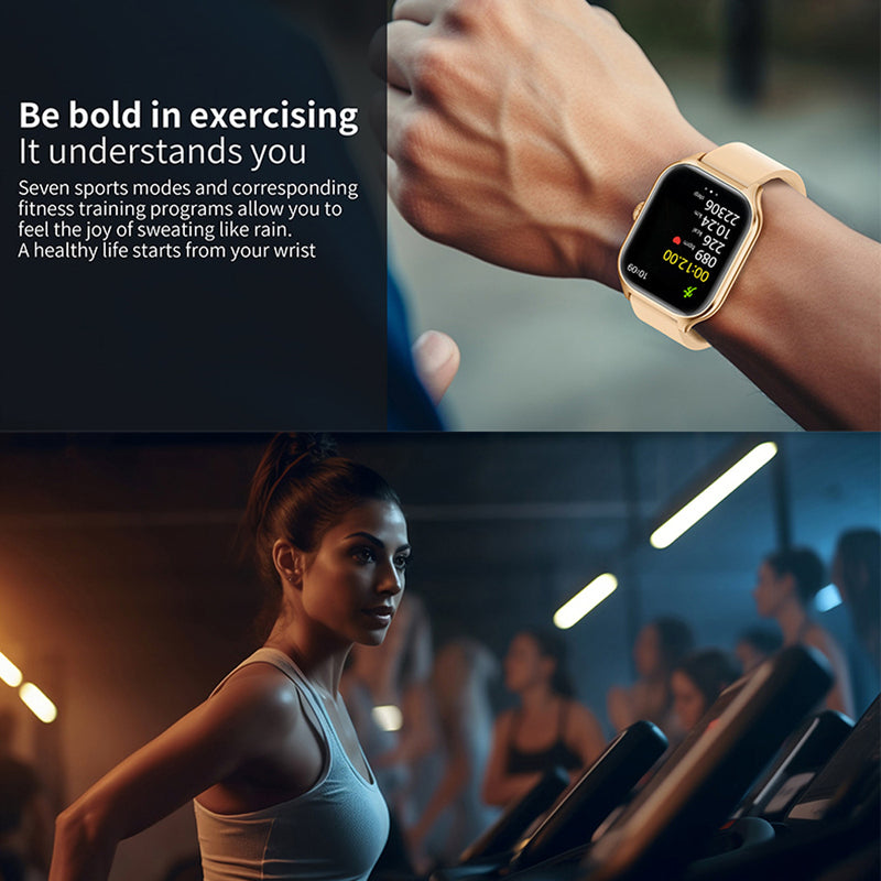 HealthGuard Glukose Smartwatch: Fortschrittliche Blutzuckerüberwachungs-Uhr - Echtzeit-Glukoseverfolgung für Wohlbefinden