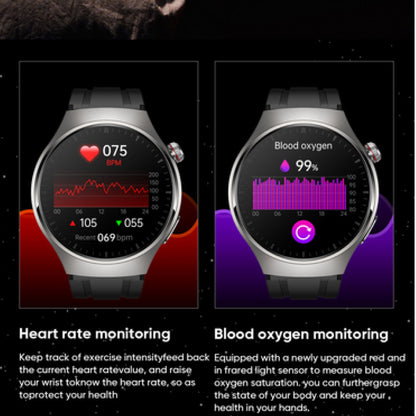 VitalTrack Gesundheits-Smartwatch: Premium Blutdruck- und Herzmonitor-Uhr Fortschrittliche Gesundheitsinformationen für Wohlbefinden