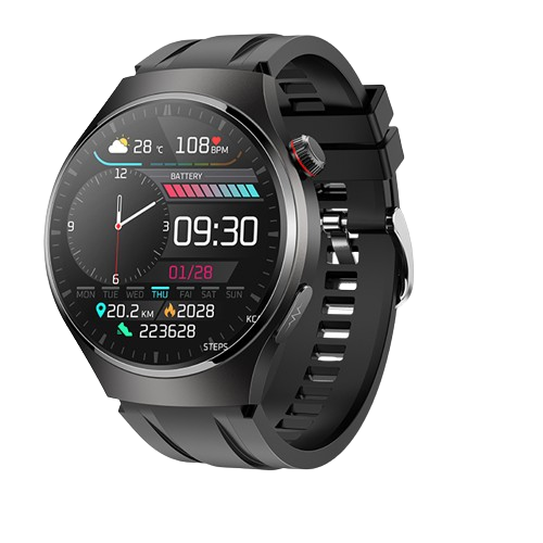 VitalTrack Gesundheits-Smartwatch: Premium Blutdruck- und Herzmonitor-Uhr Fortschrittliche Gesundheitsinformationen für Wohlbefinden