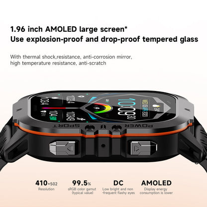 AquaPro Schwimm Smartwatch: Wasserdichte Sportuhr - Ideal für Schwimmer, langlebiger wasserfesten Fitness-Tracker
