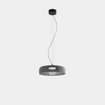 Elegante Glas-Pendelleuchte mit LED