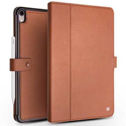 Schlanke Smart Cover Echtledertasche mit Klappständer für Apple iPad Pro