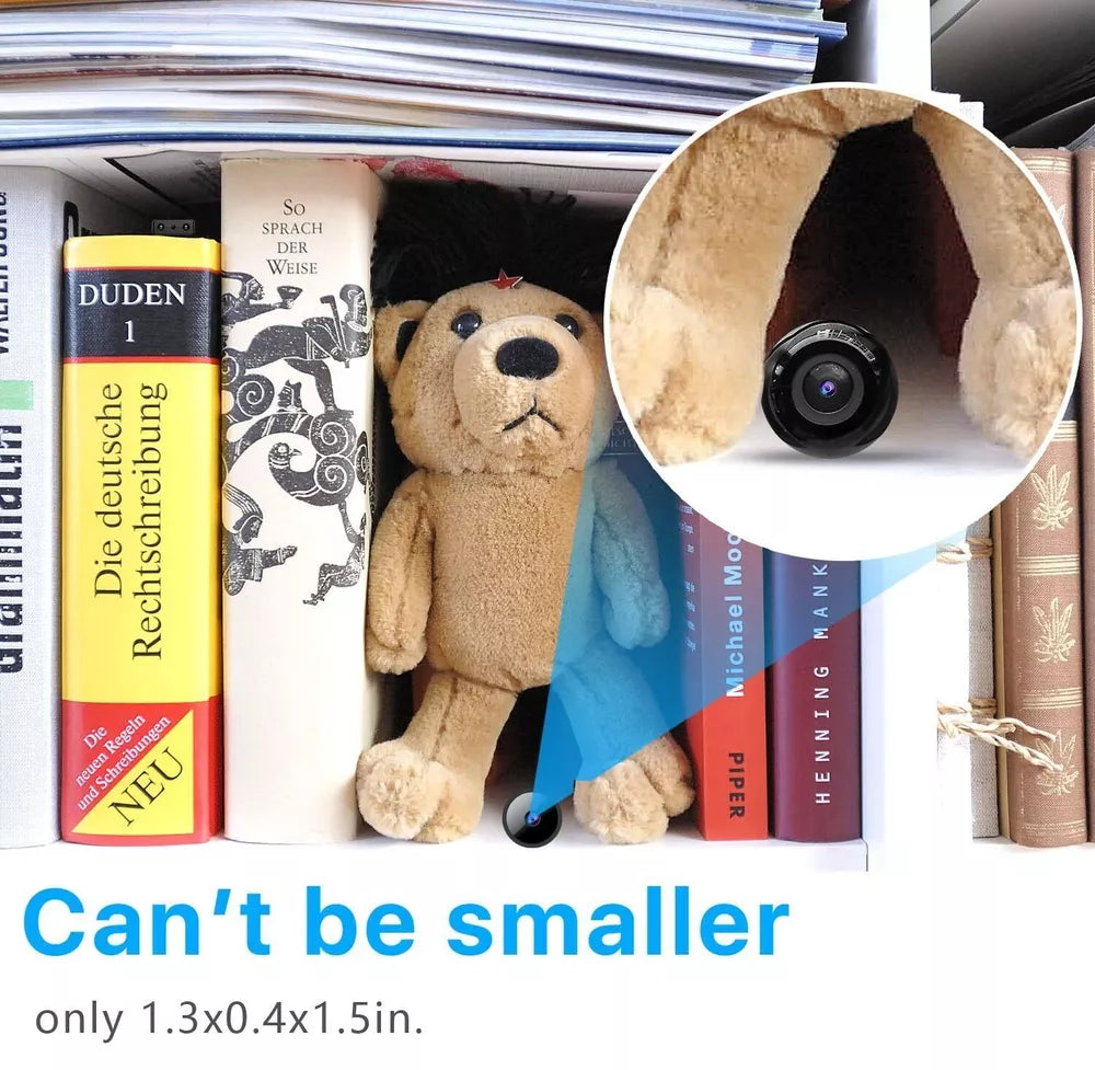 Mini 5G Wireless WiFi Kamera – Kompakte Sicherheit mit Full HD Überwachung