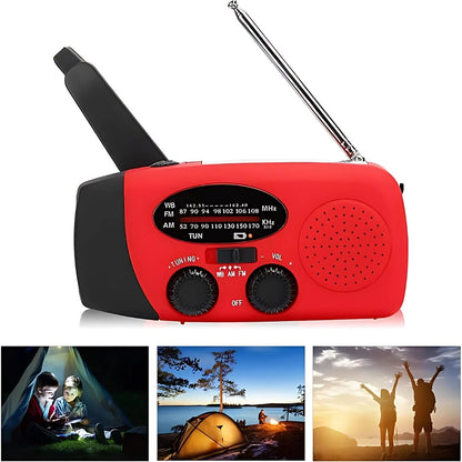 Ultimative Notfallradio mit Powerbank &amp; SOS-Funktion