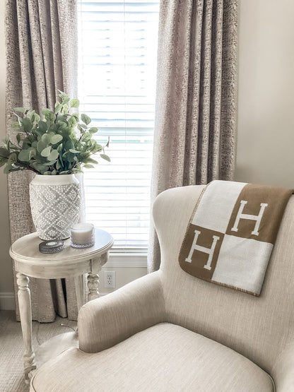 Zelara Decke Plaid Kaschmir und Wolle – Eleganz und Luxuskomfort