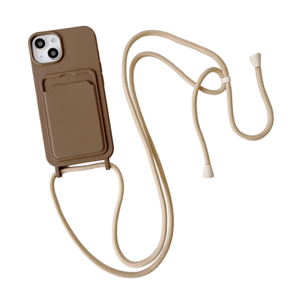 Silicone Crossbody-Handyhülle