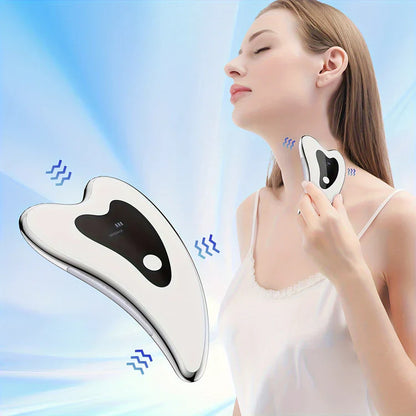4 in 1 Elektrischer Gua Sha Gesichts-Massager Anti-Falten Doppelkinn Haut Gesichtsstraffungsgerät