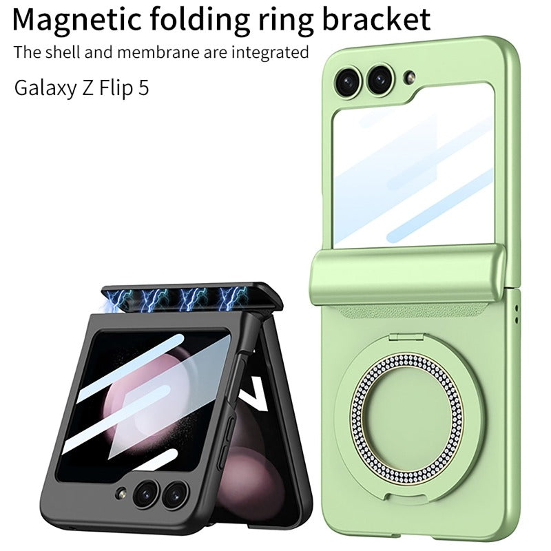 Schlanke Schutzhülle mit magnetischem Klappscharnier für Samsung Galaxy Z Flip 5