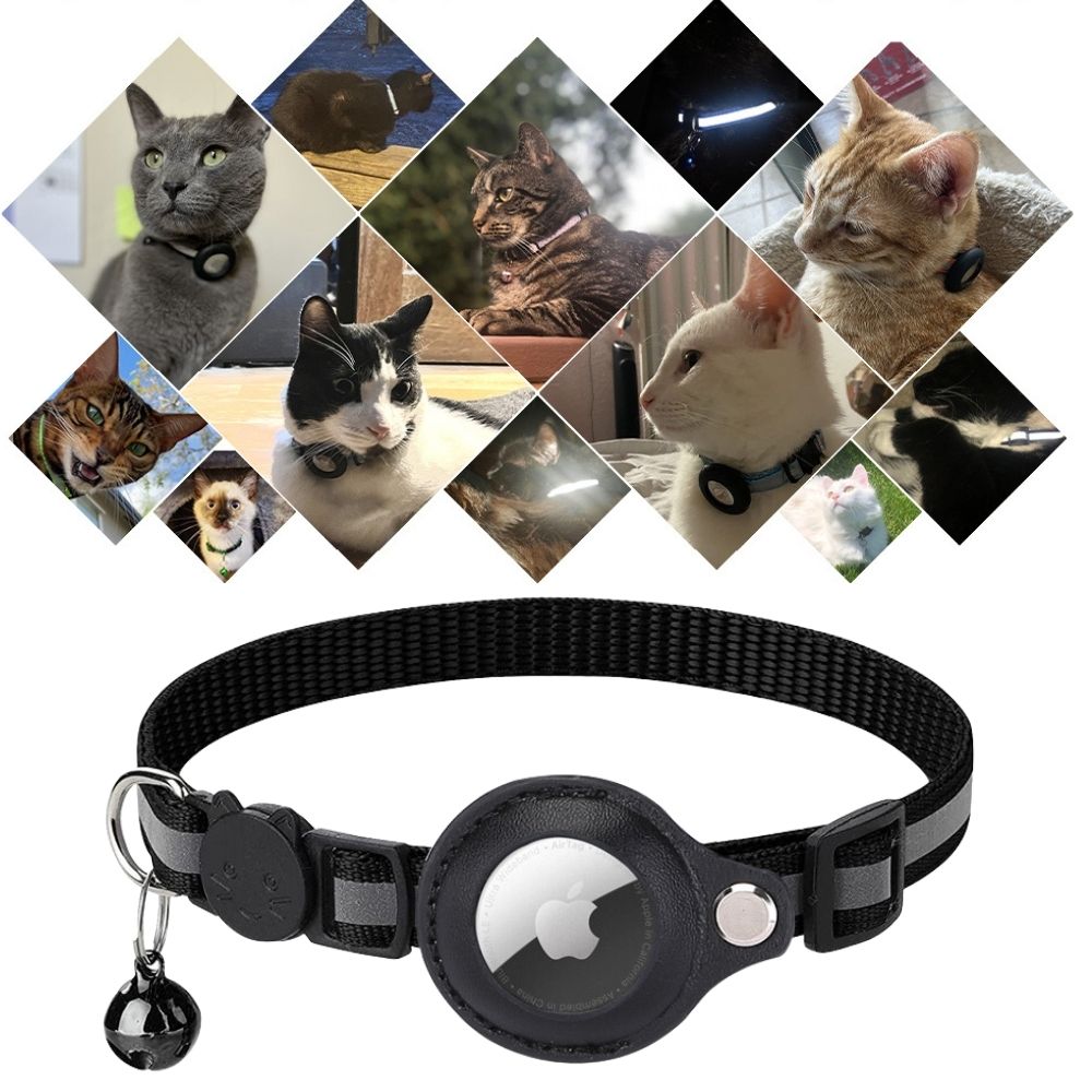 Verstellbares Alles In Einem Trackerhalsband Für Katzen