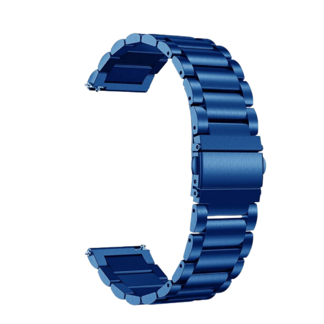 Marineblaue Edelstahl-Uhrarmband
