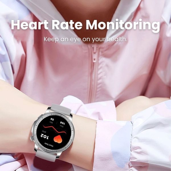 LuxeFit A7 Smart Fitness Tracker Smartwatch mit Herzfrequenzmonitor und Schlaftracking für Gesundheits- &amp; Aktivitätsüberwachung