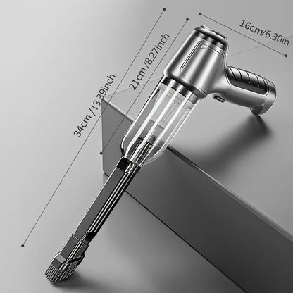 PowerClean - Kabelloser Handstaubsauger für Auto und Zuhause