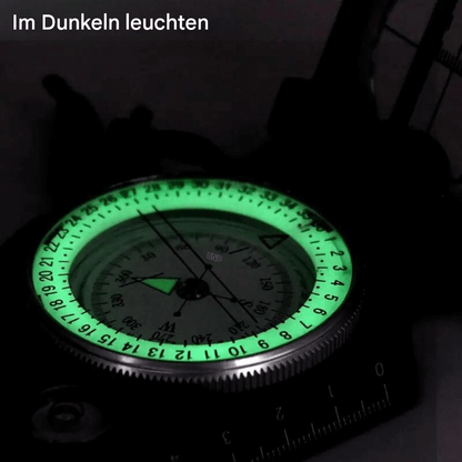 Professioneller Kompass mit Flüssigkeitsdämpfung