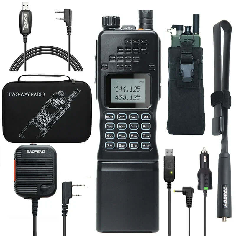 Kompaktes Dualband-Funkgerät mit LCD-Display