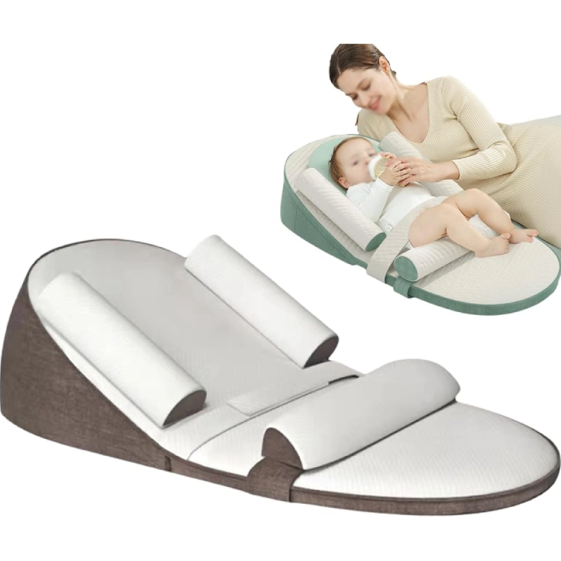 Baby Wedge Seitenschläferkissen Bett Reflux Anti-Roll Neugeborenenbett